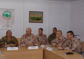 Goro provincijoje lankėsi naujasis Tarptautinių saugumo paramos pajėgų Vakarų regioninės... - 1