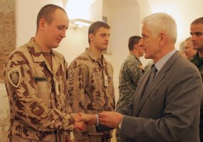 First shift of Police Operational Mentor and Liaison Team deployed to the mission in Afghanistan - 1
