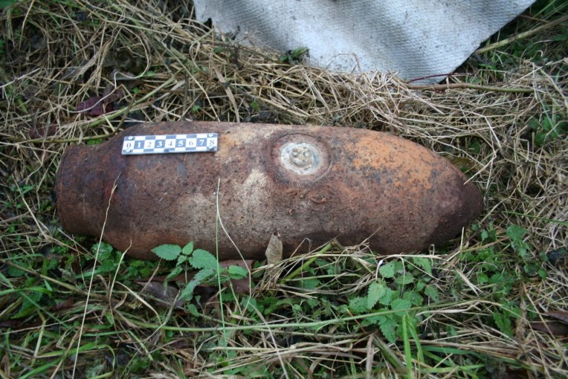 Kariuomenės išminuotojai sunaikino Miškininkų gatvėje Vilniuje rastą aviacinę bombą 