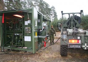 Vyko Vaidoto bataliono kovinių logistinių operacijų  planavimo ir vykdymo pratybos „Rudens lietus“ - 2