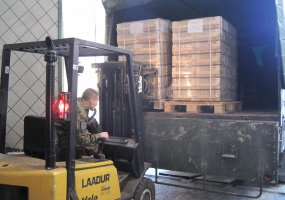 Kariuomenės logistai ruošiami dirbti autokrautuvų vairuotojais  - 2