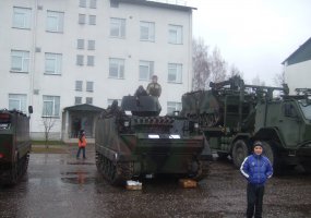Minėdami Lietuvos kariuomenės dieną brigados kariai pasikvietė moksleivių, dalyvavo donorystės... - 3