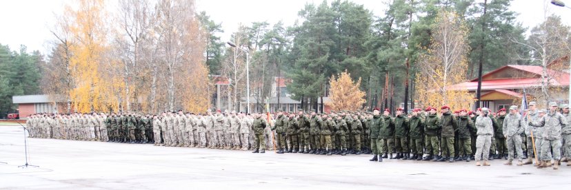 Baigėsi tarptautinės pratybos „Kardo kirtis“
