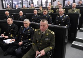 Vyko Lietuvos kariuomenės vyriausiųjų puskarininkių seminaras - 2