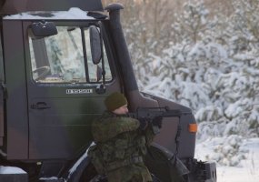 Vytenio bataliono kariai dalyvavo konvojaus ir eskortavimo pratybose - 2