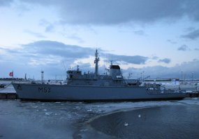 The first ship acquired from the United Kingdom docked in Klaipėda Seaport  - 1
