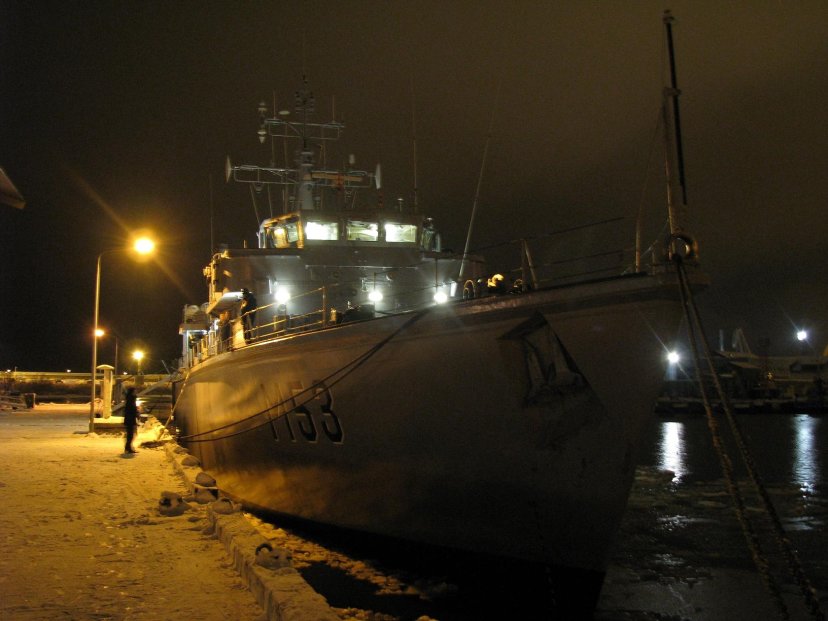 The first ship acquired from the United Kingdom docked in Klaipėda Seaport 