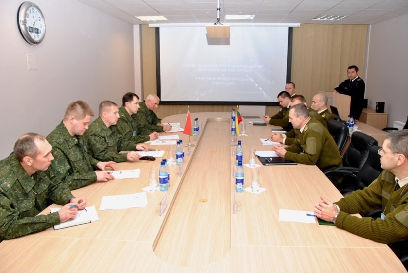 Representatives of Defence Ministry of Belarus paid a visit to Joint Headquarters 