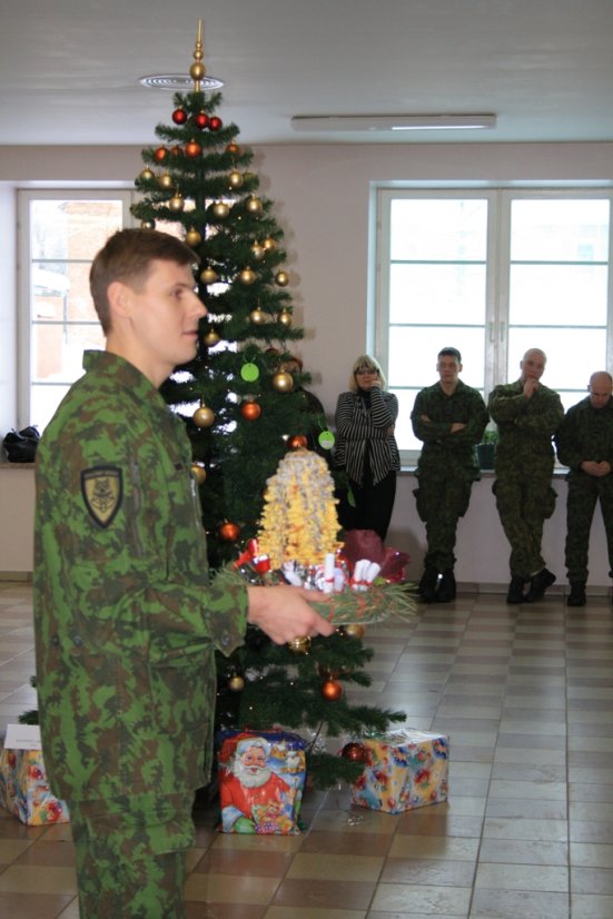 Mindaugo batalione vyko Kalėdinis renginys 