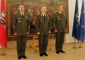 Lietuvos kariuomenės vyriausiasis puskarininkis - seržantas majoras A. Birbalas  - 3