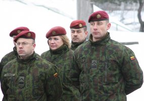 Krašto apsaugos savanorių pajėgose - vyriausiųjų puskarininkių rotacija  - 2