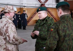 Į tarptautinę operaciją Afganistane išlydėta pirmoji Oro pajėgų mokymo grupė - 3