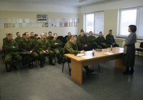 Gedimino štabo batalione lankėsi ministrė ir kariuomenės vadas  - 2