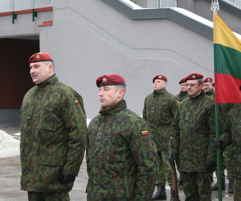 Krašto apsaugos savanorių pajėgose - vyriausiųjų puskarininkių rotacija 
