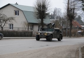 Į Afganistaną išvykstantys Lietuvos kariai dalyvauja baigiamosiose pasirengimo misijai pratybose - 1