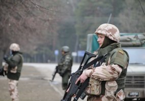 Į Afganistaną išvykstantys Lietuvos kariai dalyvauja baigiamosiose pasirengimo misijai pratybose - 5