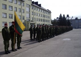 Dragūnų mokomajame batalione – pirmosios priesaikos Lietuvos valstybei - 1