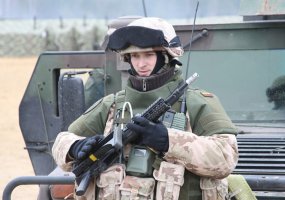 Kazlų Rūdoje - baigiamosios pasirengimo misijai Afganistane pratybos - 4