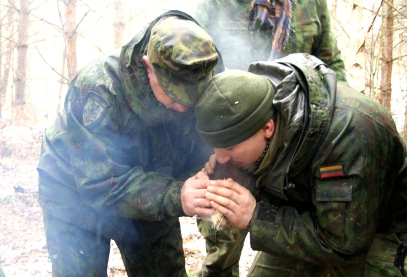 Birutės batalione vyko skyrių vadų mokymai