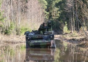 Vaidoto bataliono kariai - lauko taktinėse pratybose „Baltos naktys - 3