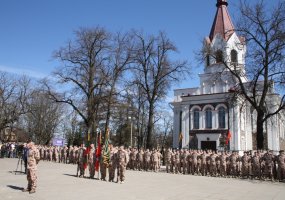 Į misiją Afgnanistane išlydėti Lietuvos  kariai - 4