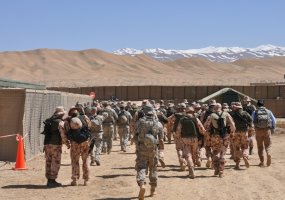 PAG-12 kariai Afganistane dalyvavo tradiciniame „Danų kontingento žygyje - 2