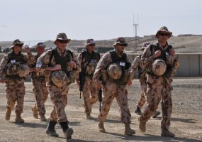 PAG-12 kariai Afganistane dalyvavo tradiciniame „Danų kontingento žygyje - 4
