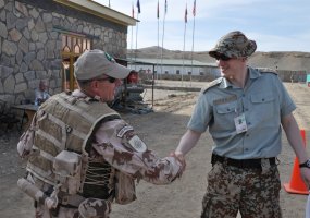 PAG-12 kariai Afganistane dalyvavo tradiciniame „Danų kontingento žygyje - 6
