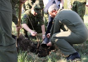 Ąžuoliukai primins pirmus karo aviacijos žingsnius Šiaulių krašte - 1