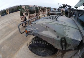 The 13th rotation of the Lithuanian Chaghcharan Provincial Reconstruction Team certified for the... - 1