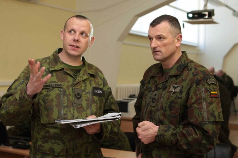 Vyksta KASP rinktinių vertinamieji štabų mokymai „Pavasaris 2011