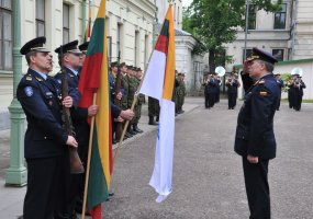 Naujasis Lietuvos karinių oro pajėgų vadas - brg. gen. E. Mažeikis  - 3