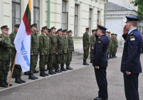 Naujasis Lietuvos karinių oro pajėgų vadas - brg. gen. E. Mažeikis  - 4