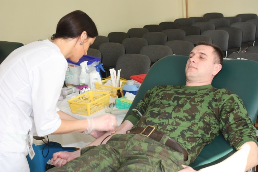 Puskarininkių mokykloje Kaune - Kraujo donoro diena