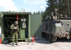 Vyko Vaidoto bataliono karių pratybos „Vilko guolis“ - 1