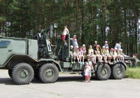 Puskarininkių mokyklos Kazlų Rūdos poligone vyko vasaros stovyklos vaikams - 1