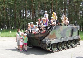Puskarininkių mokyklos Kazlų Rūdos poligone vyko vasaros stovyklos vaikams - 2