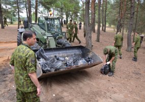 Troops from nine countries gather for Amber Hope 2011 in the Pabradės Training Area  - 5