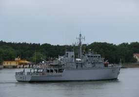 Tarptautinėse pratybose „Gintarinė viltis 2011“ Baltijoje jūroje – penki Lietuvos karo laivai - 1