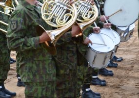 LITHUANIAN ARMED FORCES ORCHESTRA AT THE AMBER HOPE OPENING CEREMONY - 1