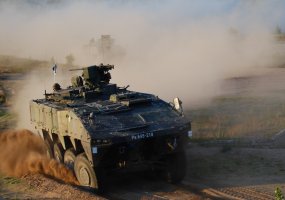Suomijos šauktinių egzaminas Pabradės poligone  - 4