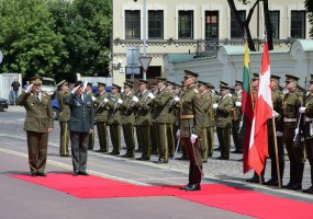 Danijos Karalystės kariuomenės vadas: „Lietuvos ir Danijos bendradarbiavimas yra naudingas abiems... - 1