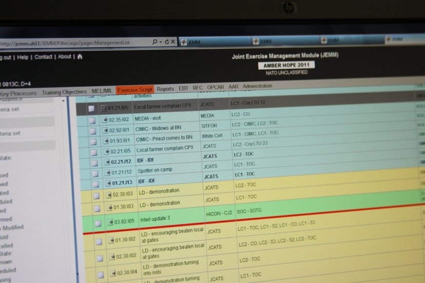 Amber Hope 2011 is aided by modern computer systems 