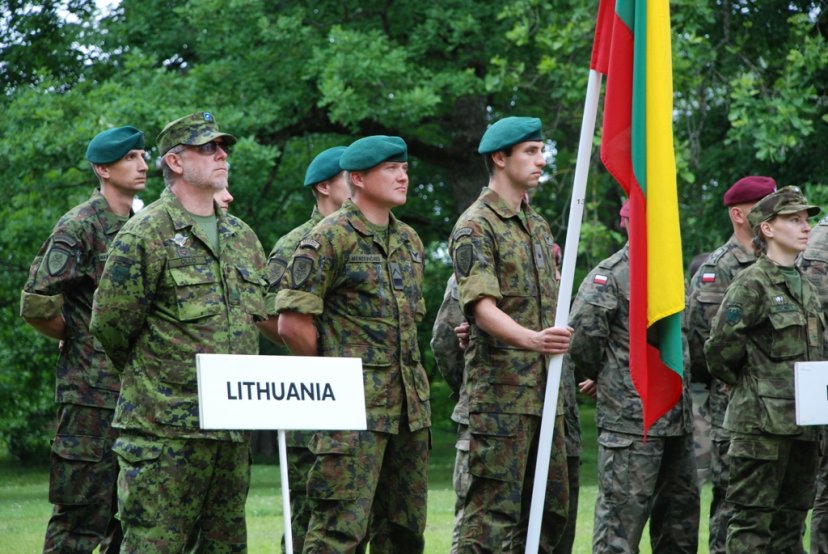 Lietuvos komanda tarptautinėse desantinių pajėgų varžybose - penkta