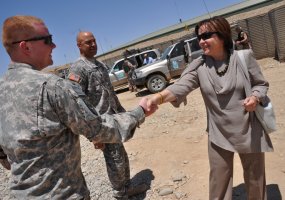 Prime Minister's delegation visited troops in Chaghcharan  - 2