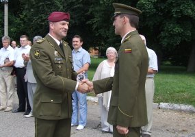 KASP Dainavos apygardos 1-ajai rinktinei vadovaus majoras Rimantas Jarmalavičius  - 1