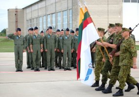 Apdovanoti misiją Afganistane baigusios Oro pajėgų patarėjų grupės pirmosios rotacijos kariai - 2