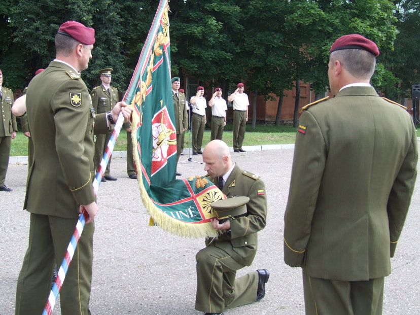 KASP Dainavos apygardos 1-ajai rinktinei vadovaus majoras Rimantas Jarmalavičius 