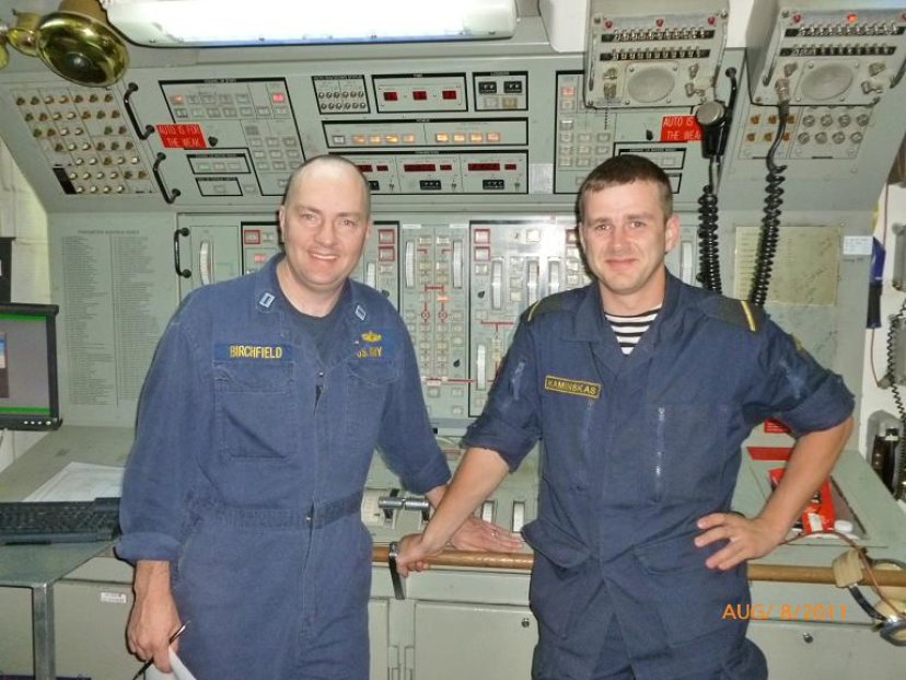 Servicemembers of the Lithuanian Navy conducted apprenticeship in US warship 