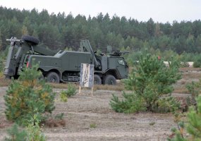 Vaidoto bataliono kariai treniravosi užtikrinti lydimų krovinių saugumą - 1